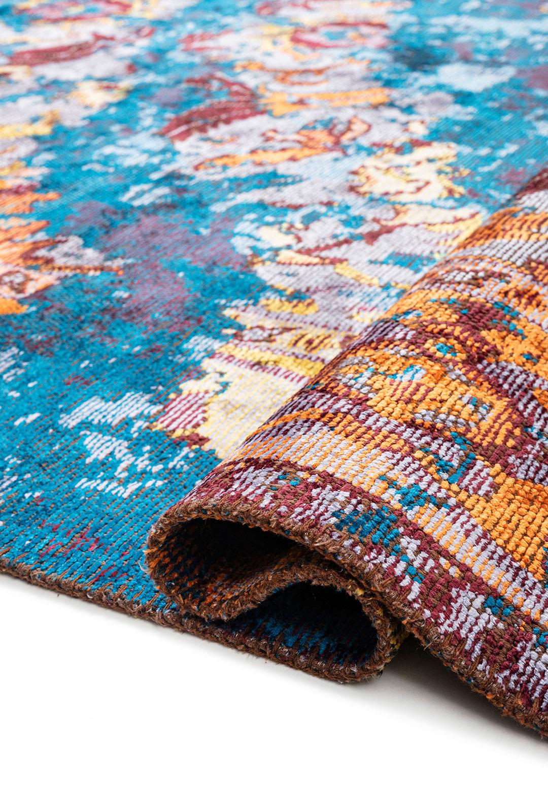 EXCELSIOR LILAC - ORANGE - CHERRY - CYAN - YELLOW RUG