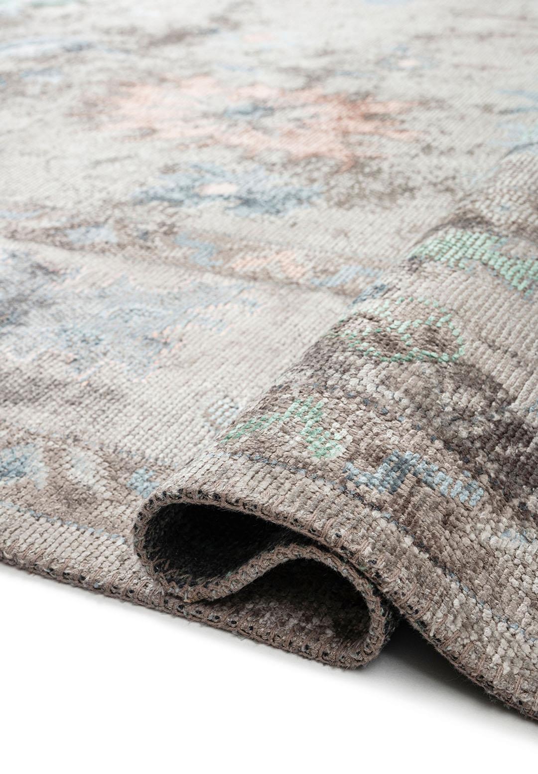 VIVIENNE GREY - DARK GREY - COPPER - BLUE - RIVER GREEN - ICE BLUE RUG