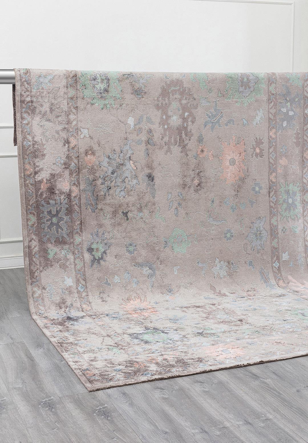 VIVIENNE GREY - DARK GREY - COPPER - BLUE - RIVER GREEN - ICE BLUE RUG