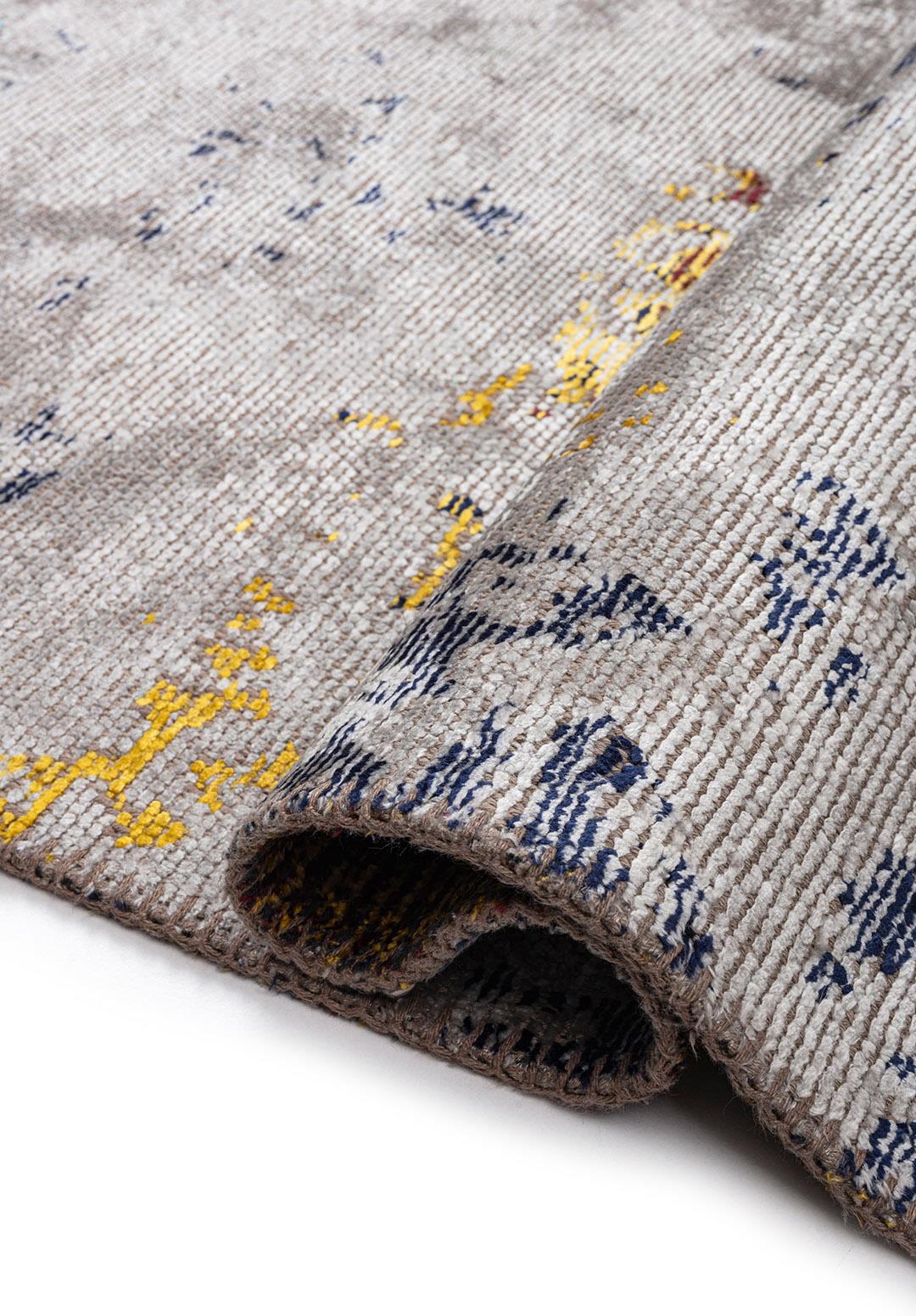 FROST LIGHT GREY - YELLOW - CHERRY - DARK NAVY - TURQUOISE RUG