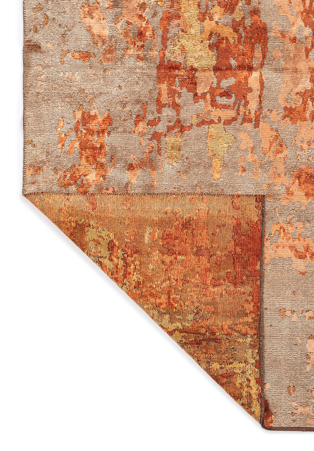 BLAST DARK BEIGE - GOLD - TERRA - RUST - CHERRY RUG