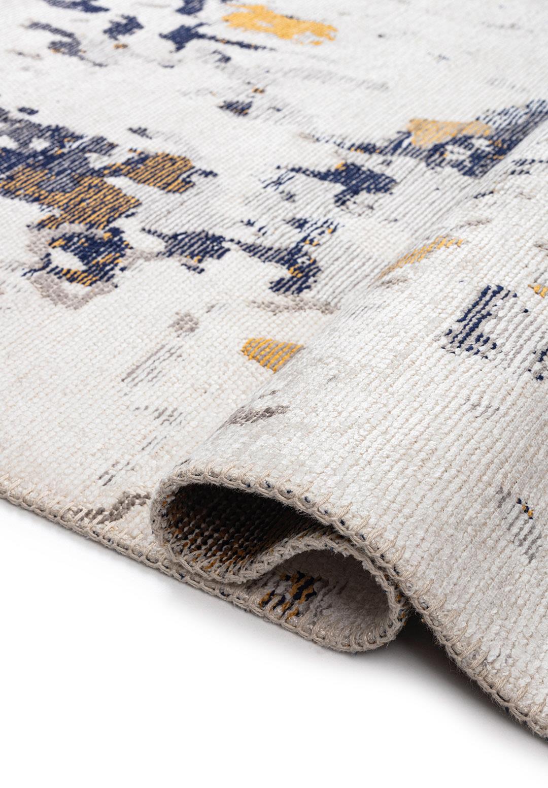 BLAST WHITE - GOLD - GREY - DARK NAVY - RUST RUG