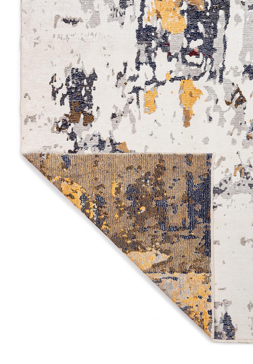BLAST WHITE - GOLD - GREY - DARK NAVY - RUST RUG