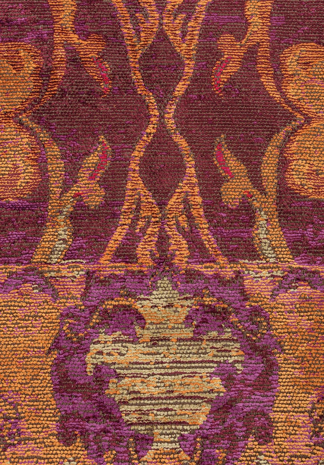 BARON ORANGE - PURPLE - OLIVE GREEN - CHERRY - MACENTA RUG