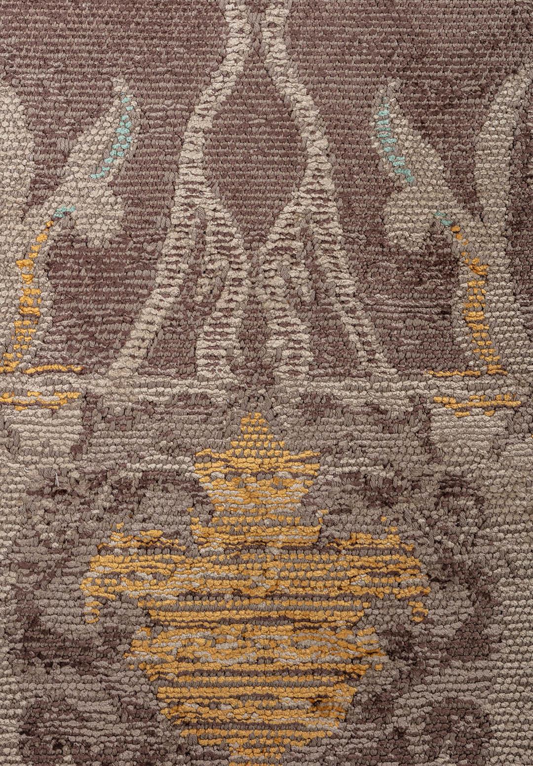 BARON BEIGE - NOUGAT - GOLD - DARK MINK - RIVER GREEN RUG