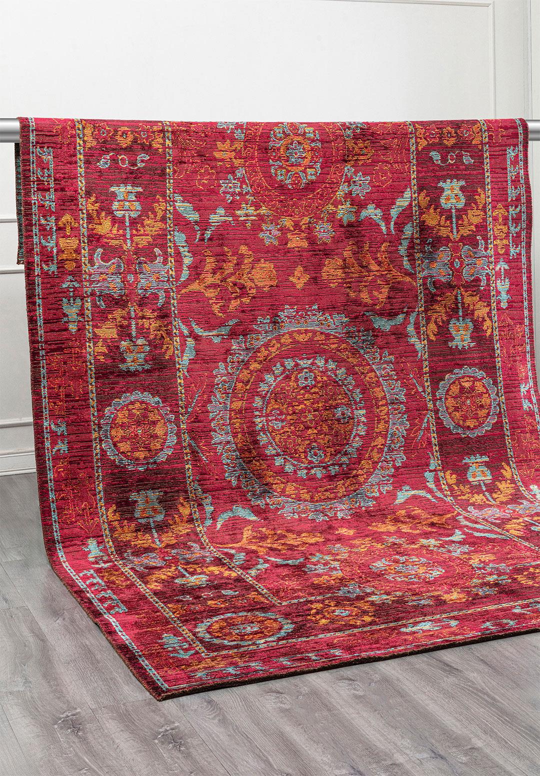 PALACE MUSTARD - TURQUOISE - MAGENTA - CHERRY RUG