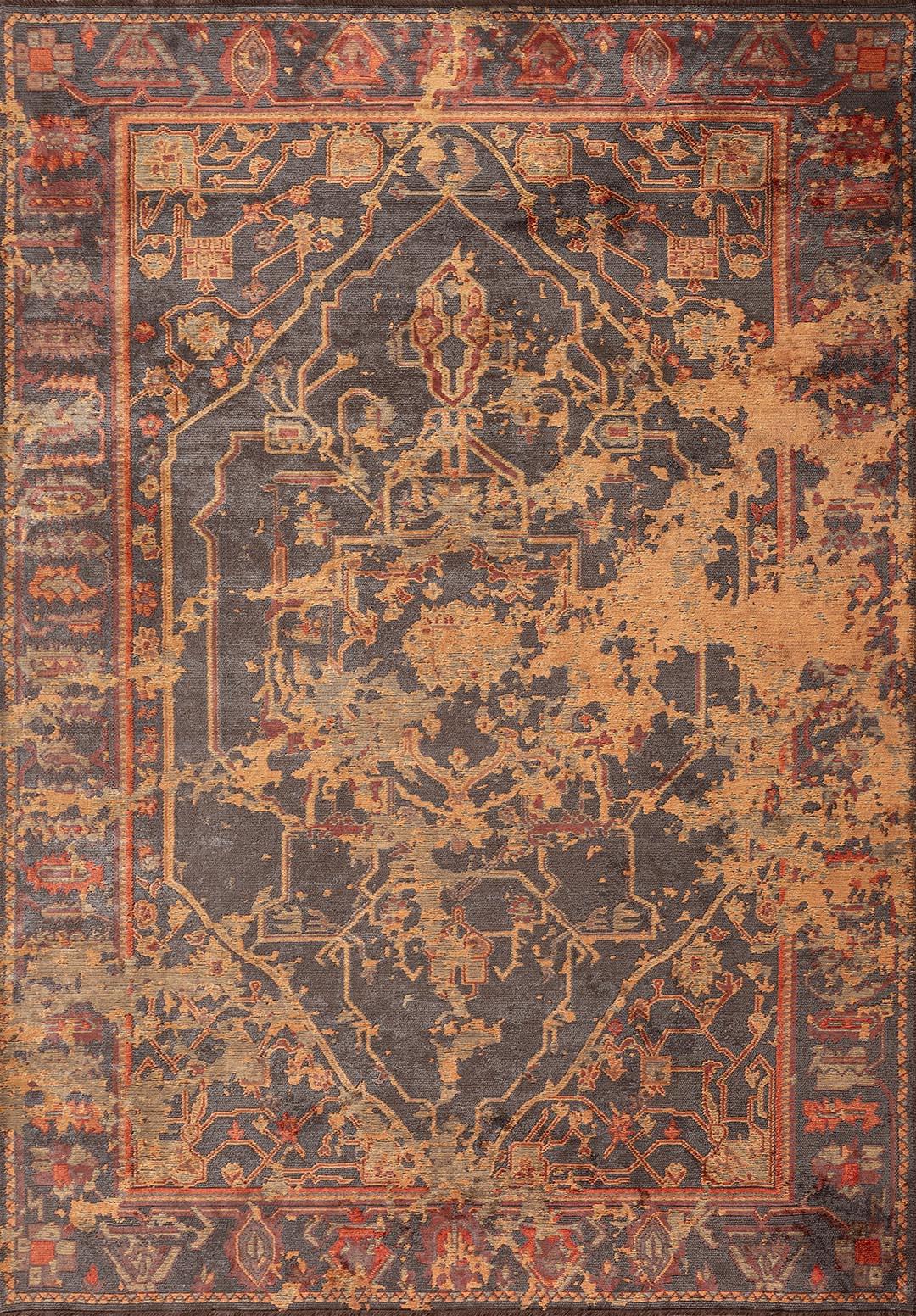 MONARCH ERA GOLD - TERRA - DARK TERRA - ANTHRACITE RUG