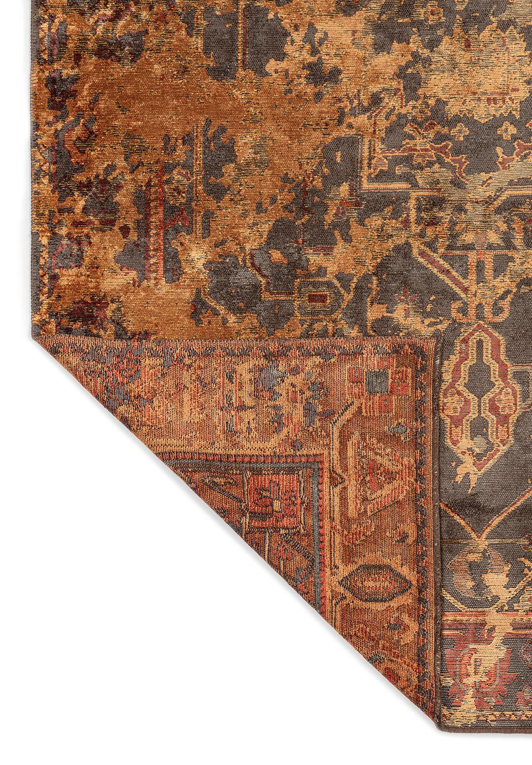 MONARCH ERA GOLD - TERRA - DARK TERRA - ANTHRACITE RUG