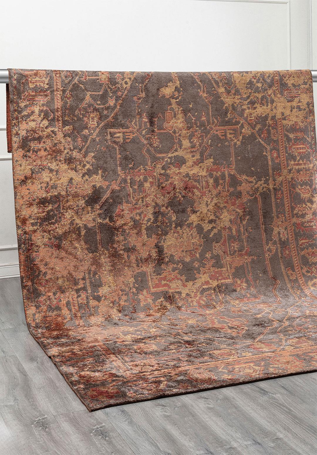 MONARCH ERA GOLD - TERRA - DARK TERRA - ANTHRACITE RUG