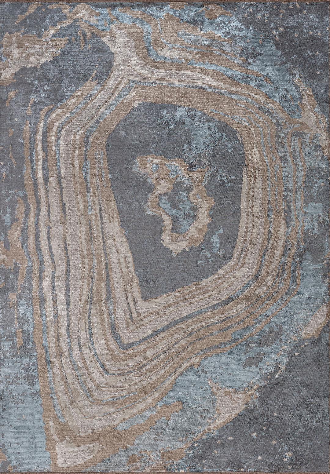 SMOKE BLUE - ICE BLUE - BEIGE - BONE RUG