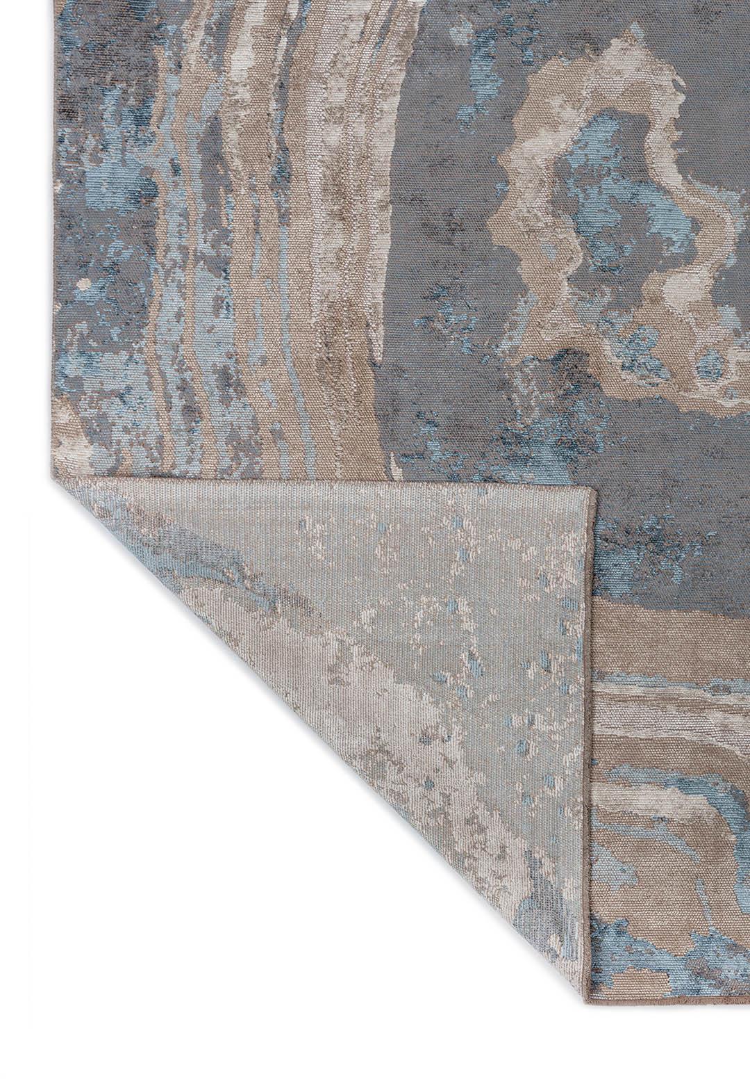 SMOKE BLUE - ICE BLUE - BEIGE - BONE RUG