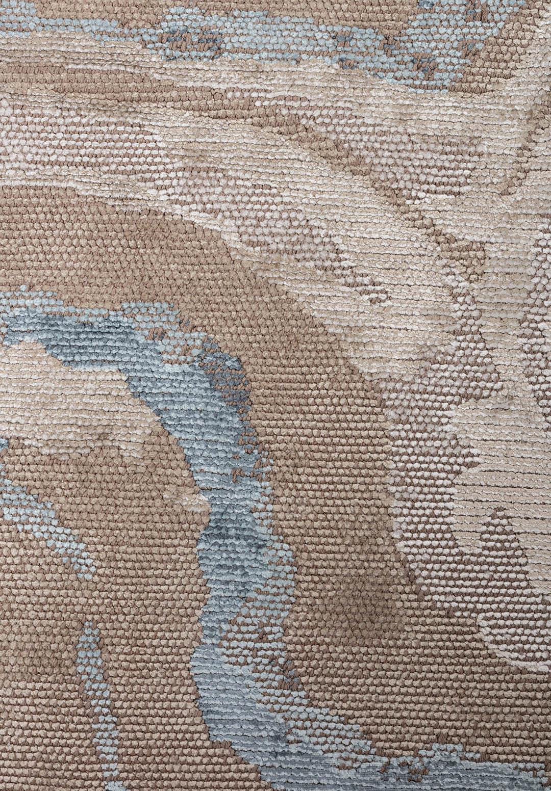 SMOKE BLUE - ICE BLUE - BEIGE - BONE RUG