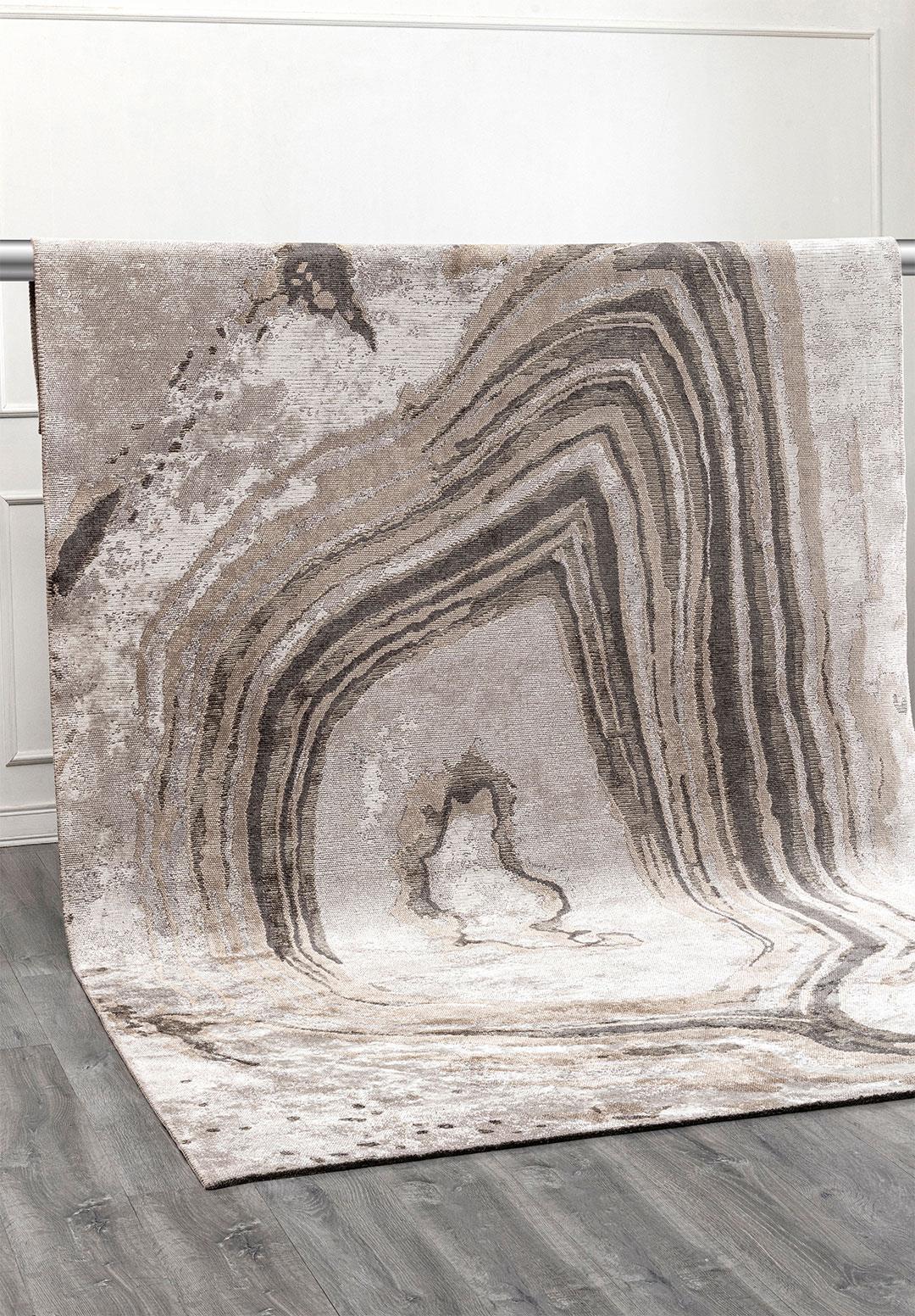 SMOKE BONE - LIGHT GREY - BEIGE - ANTHRACITE RUG