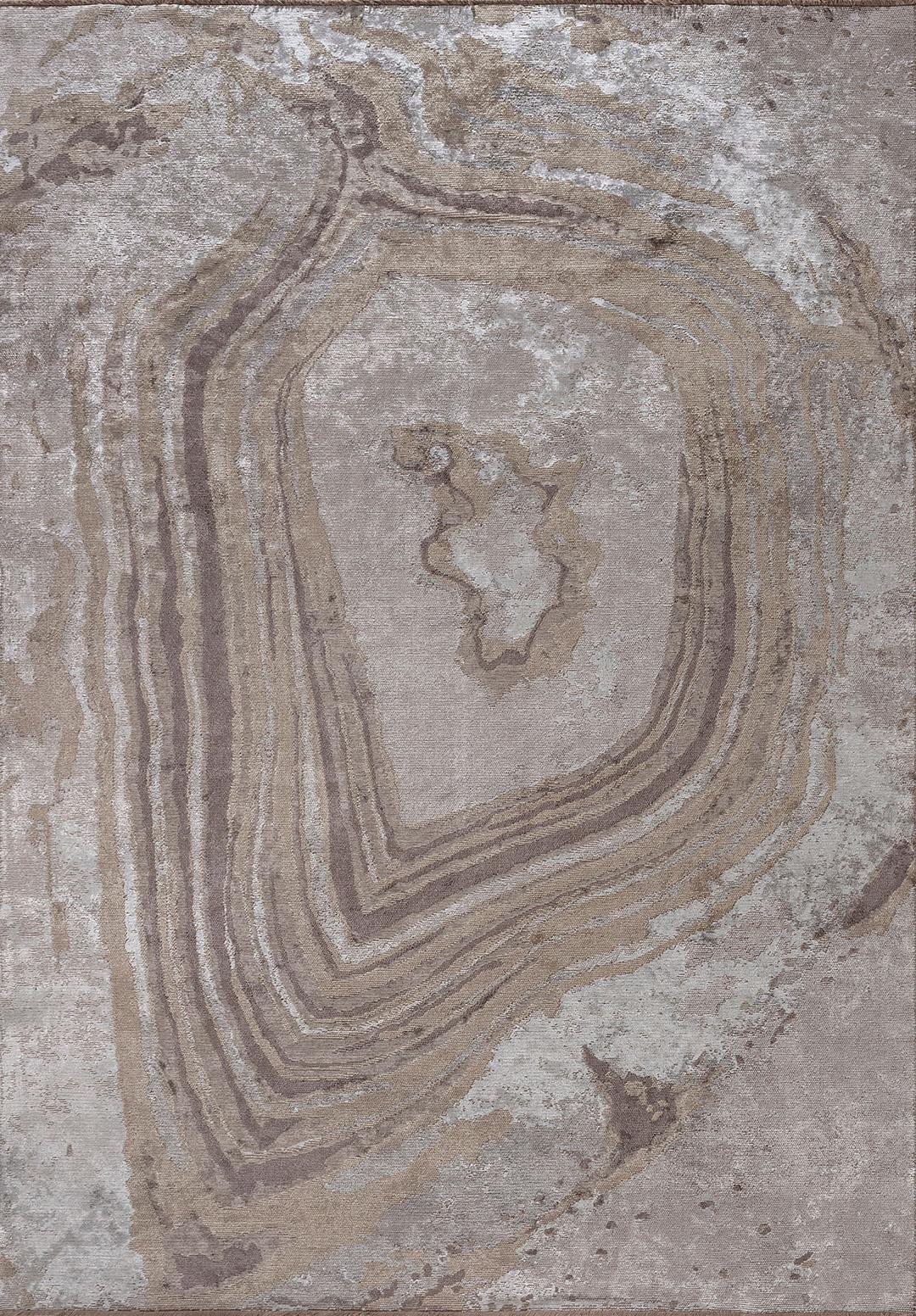 SMOKE BONE - LIGHT GREY - BEIGE - DARK GREY RUG