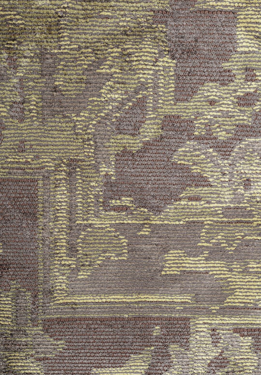 MONARCH ERA OLIVE GREEN - GREEN - KHAKI - ANTHRACITE RUG