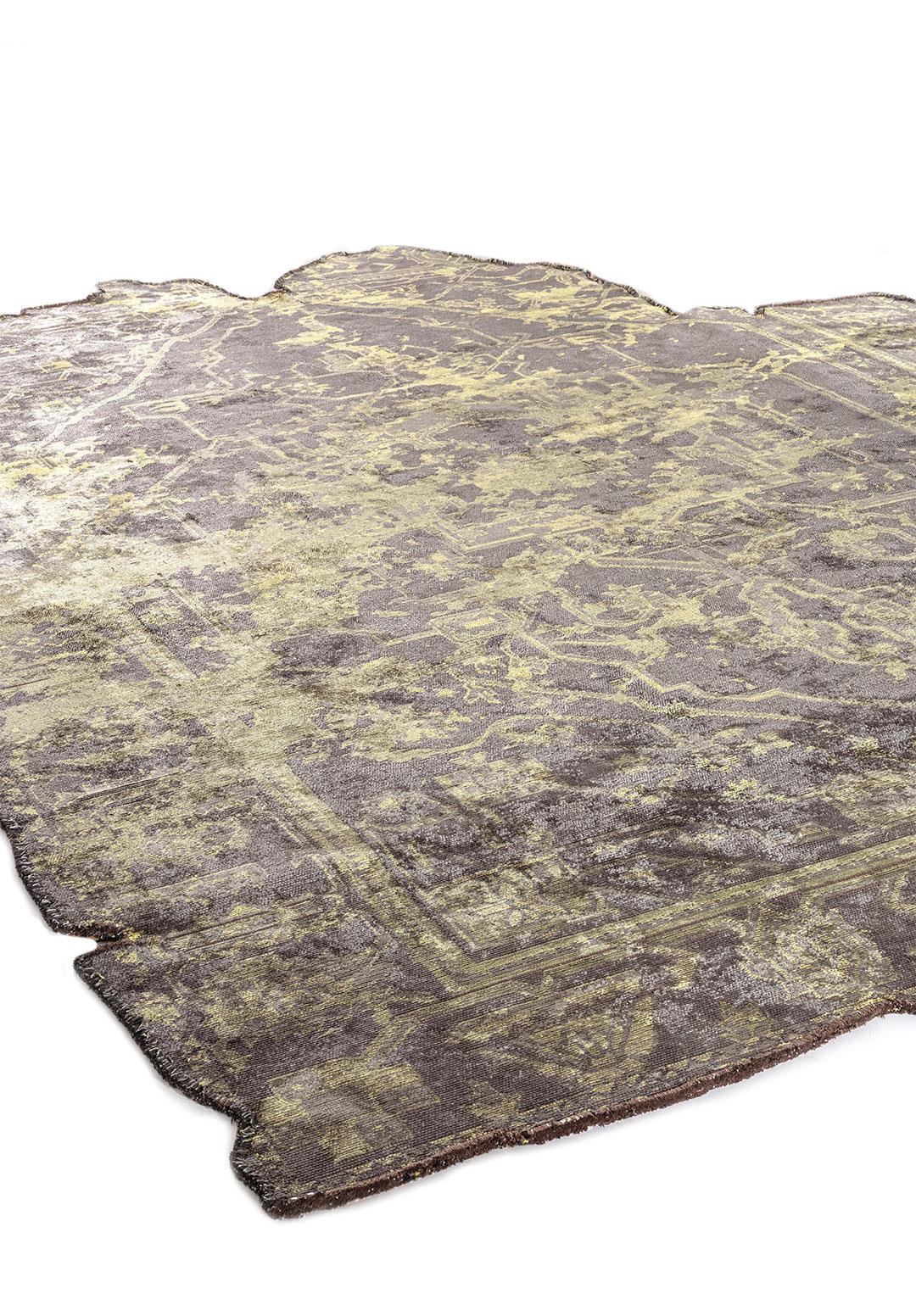 MONARCH ERA OLIVE GREEN - GREEN - KHAKI - ANTHRACITE RUG