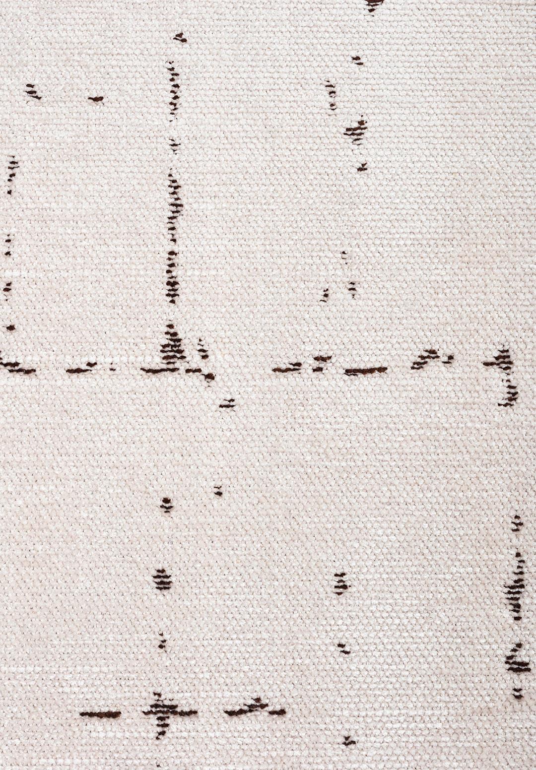 SAND DARK BROWN - ECRU RUG