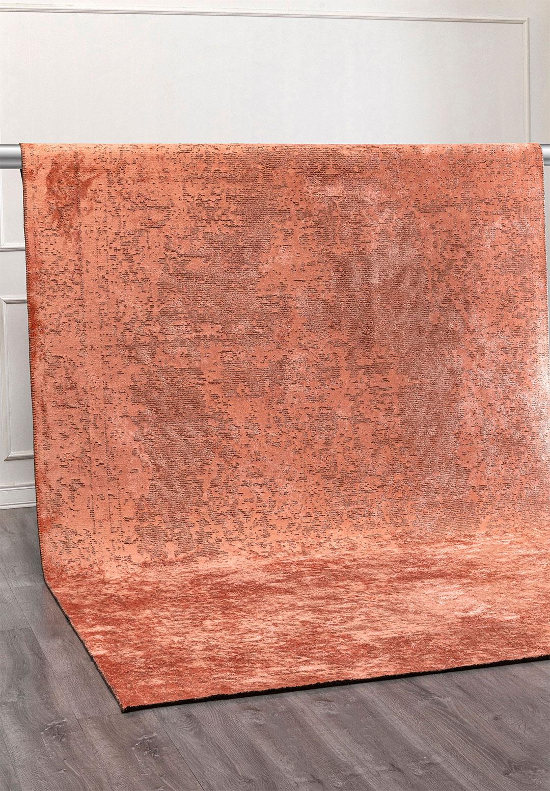 MEDALLION LIGHT CORAL RUG