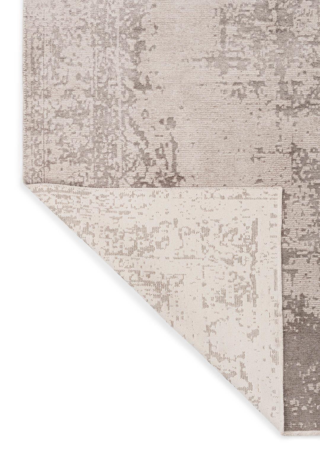 MEDALLION NOUGAT - STONE RUG