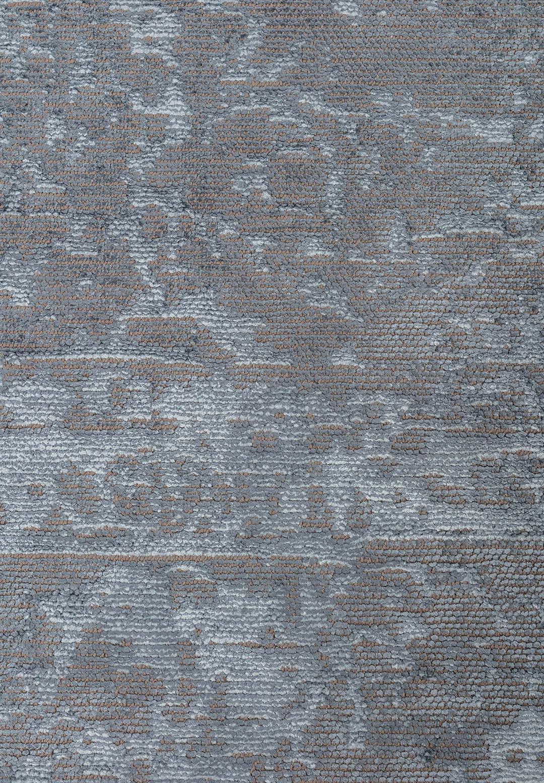 MEDALLION ICE BLUE - BLUE RUG