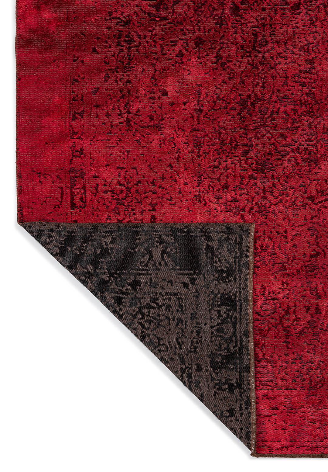 HERITAGE BLACK - RED RUG