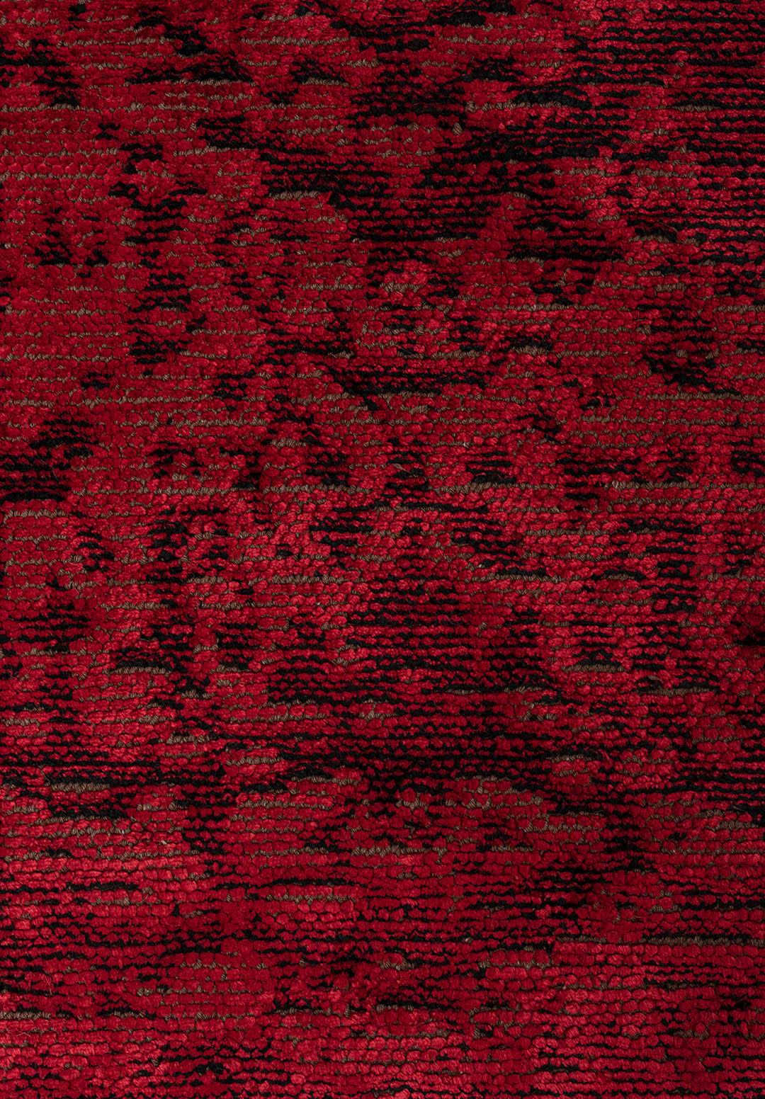 HERITAGE BLACK - RED RUG