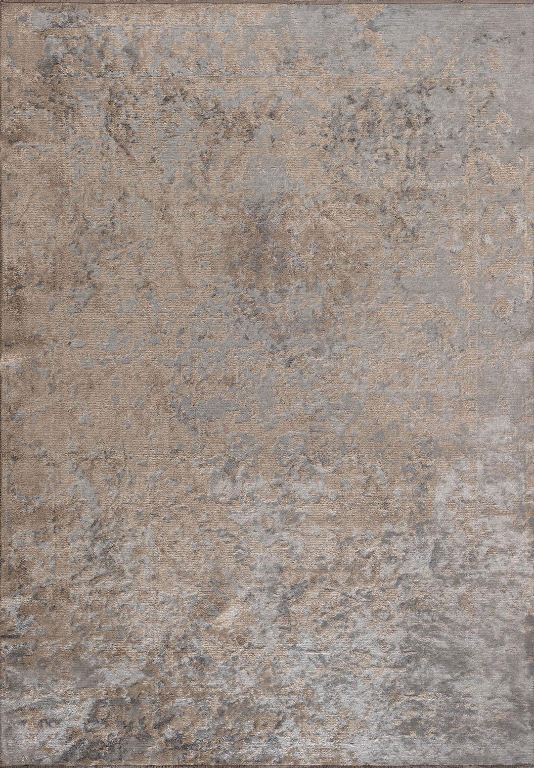 GLORY BLUE - BEIGE RUG