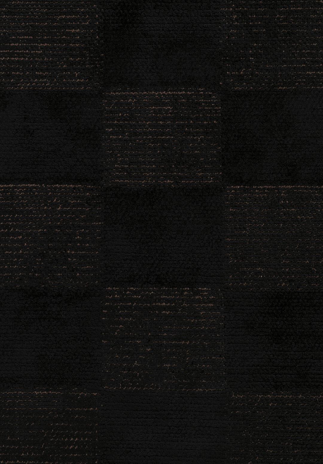 CHECKERS BLACK RUG