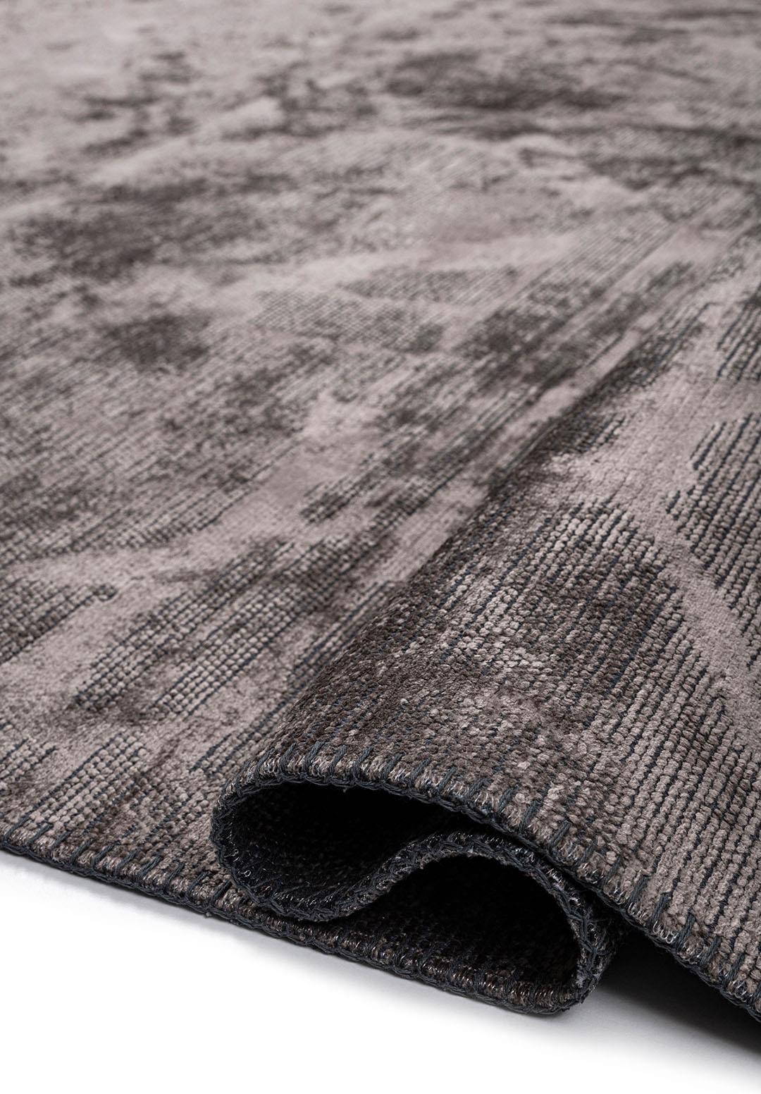 GLAM DARK GREY RUG