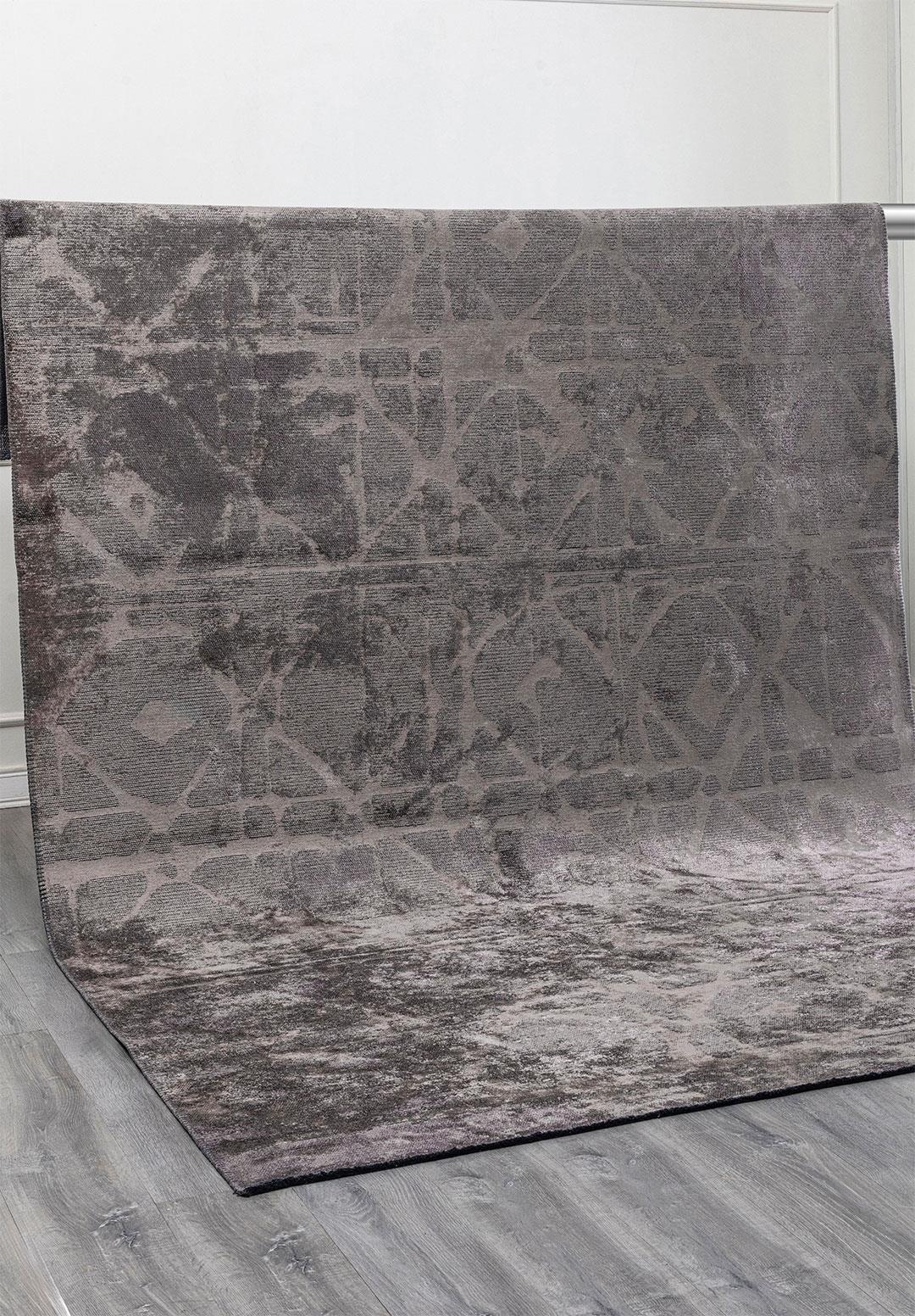 GLAM DARK GREY RUG