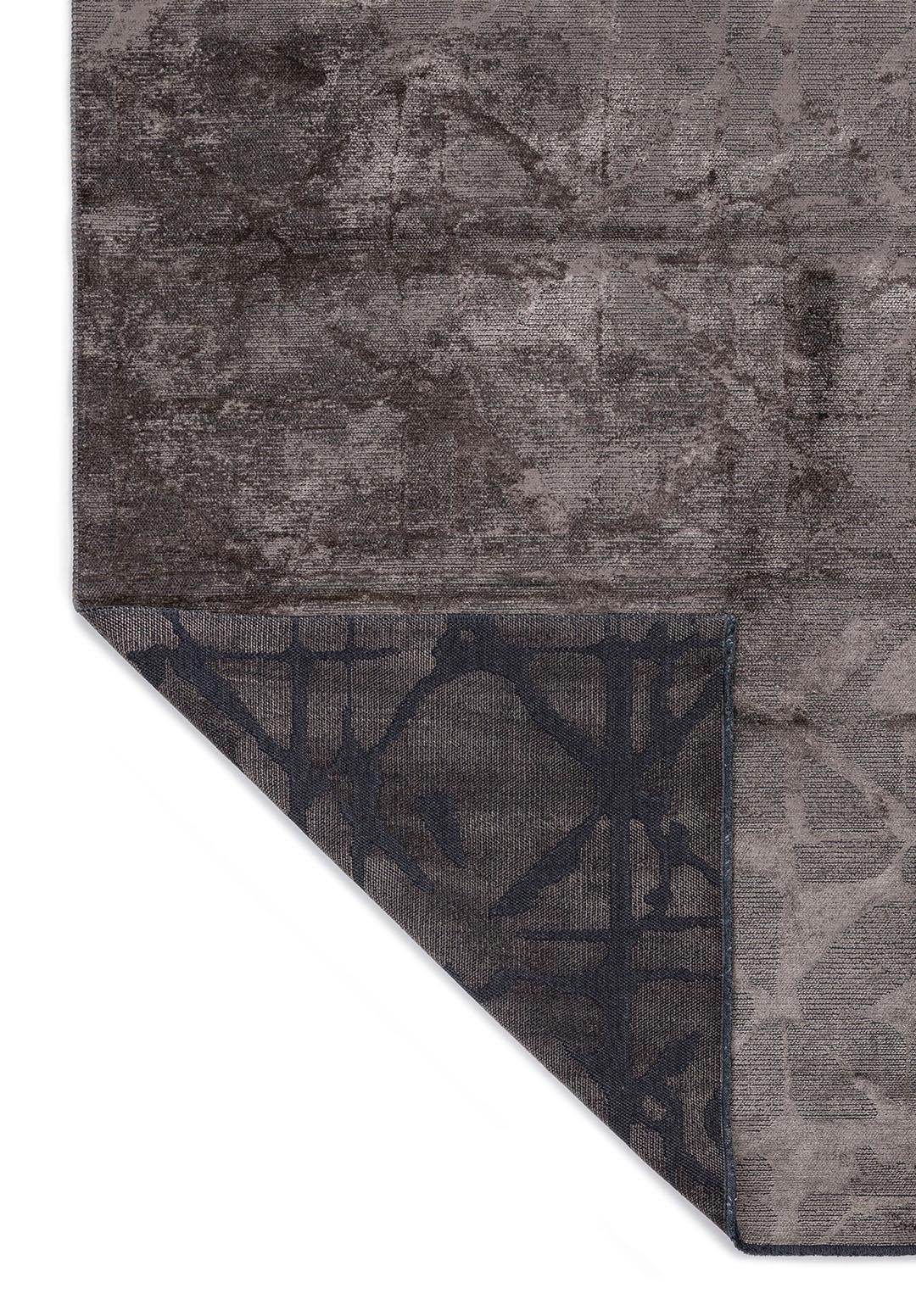 GLAM DARK GREY RUG
