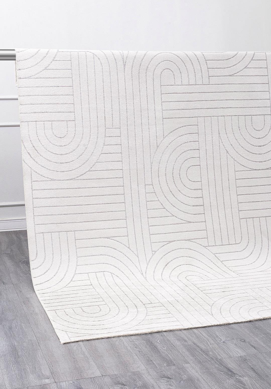 SERPENTINE GREY - ECRU RUG