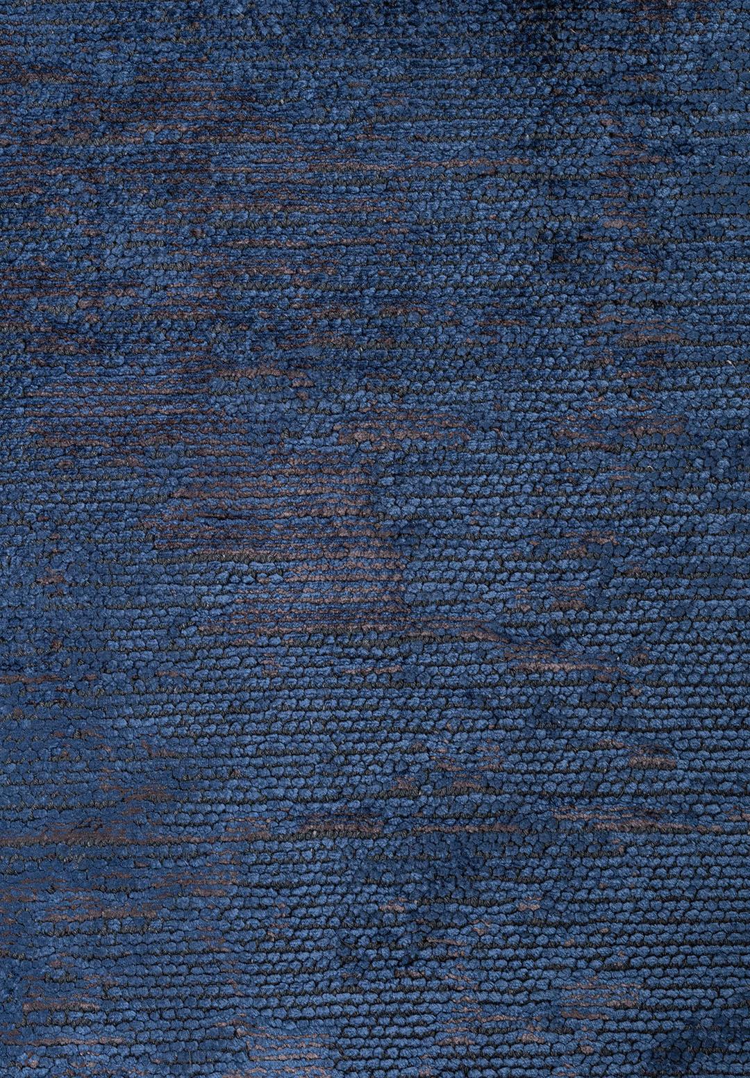 IVY CHARCOAL - NAVY BLUE RUG