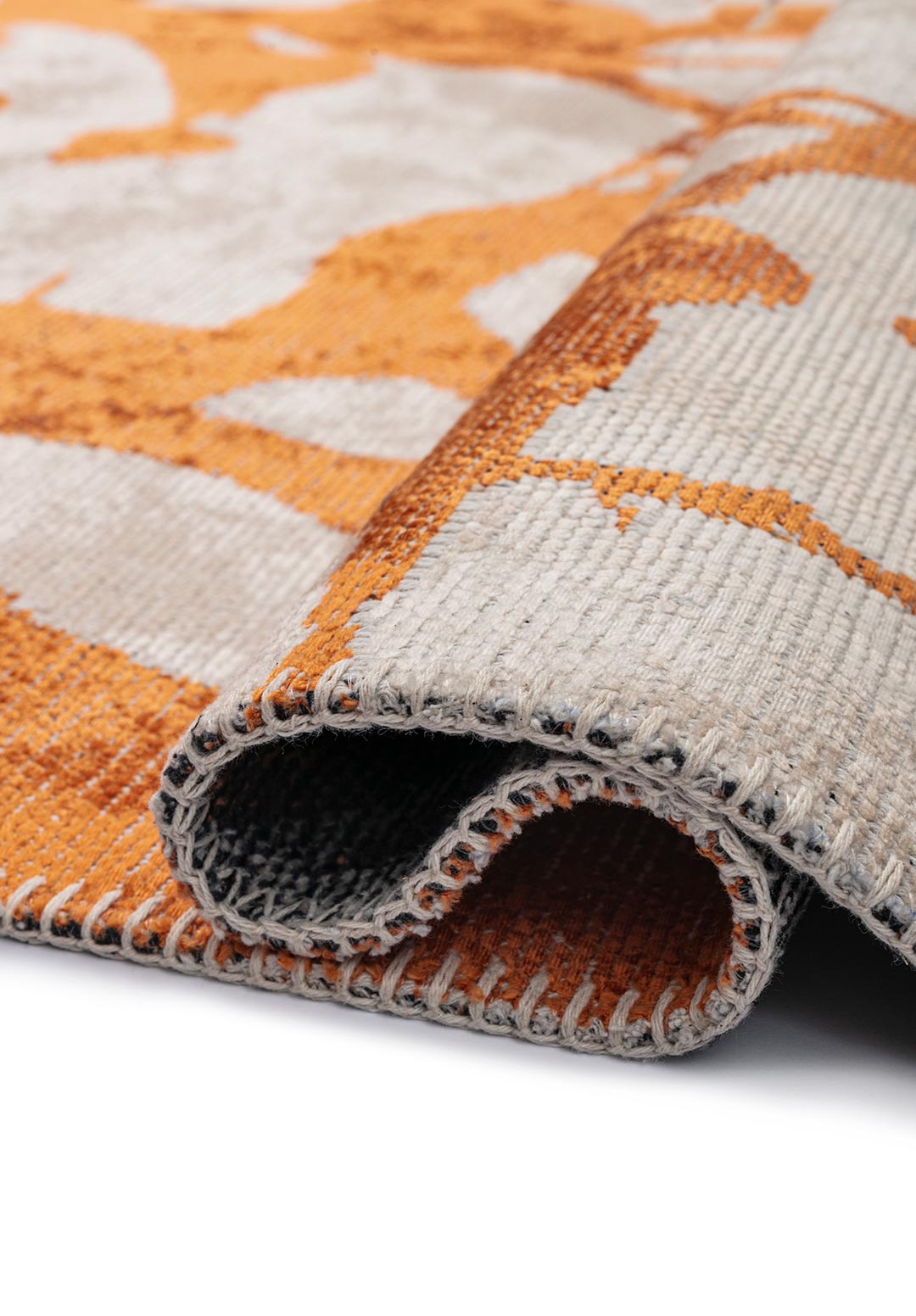 ASTORIA TERRA - BLACK - ECRU RUG - 2