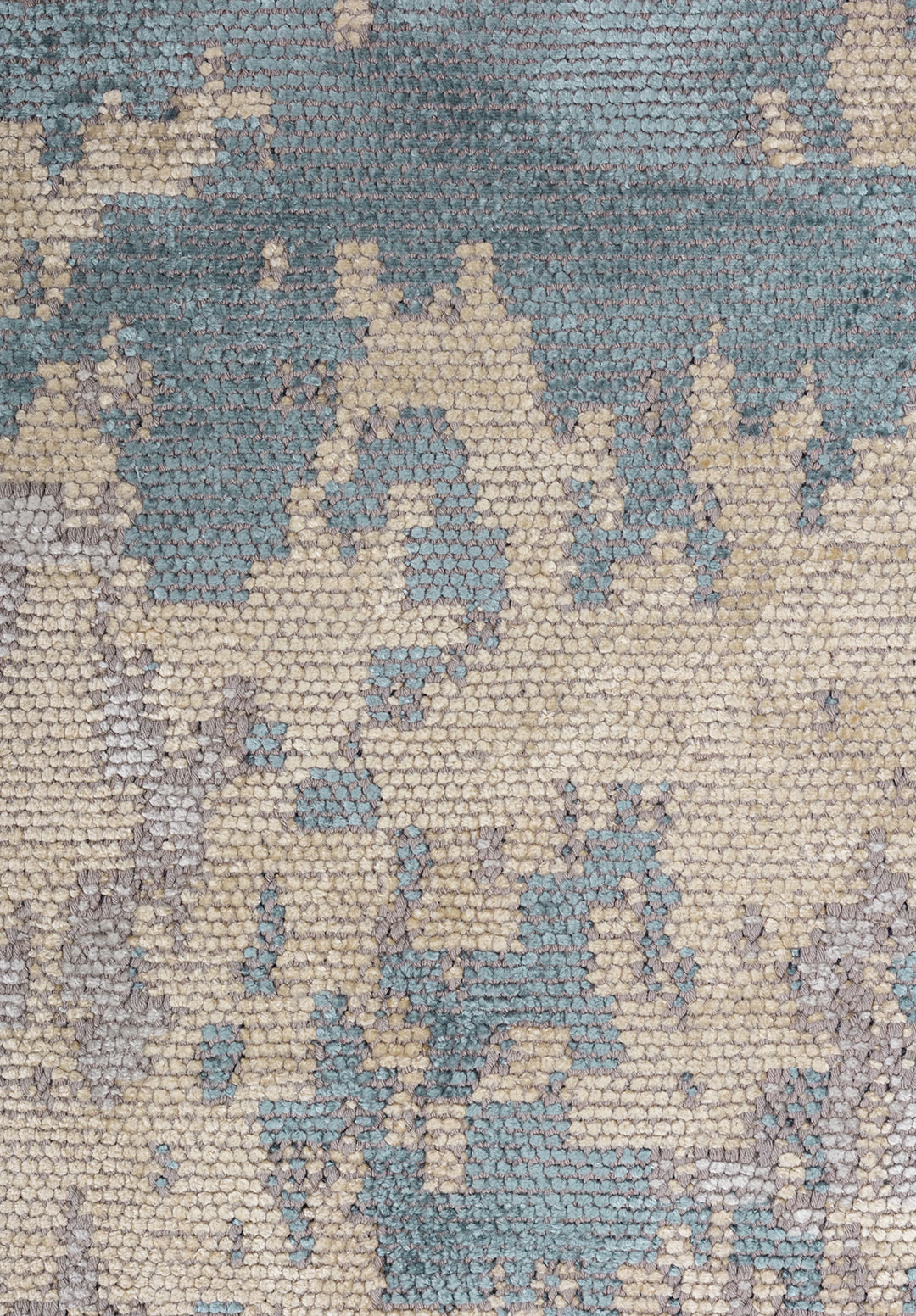 ATHENS LIGHT GREY - CREAM - BLUE RUG - 5