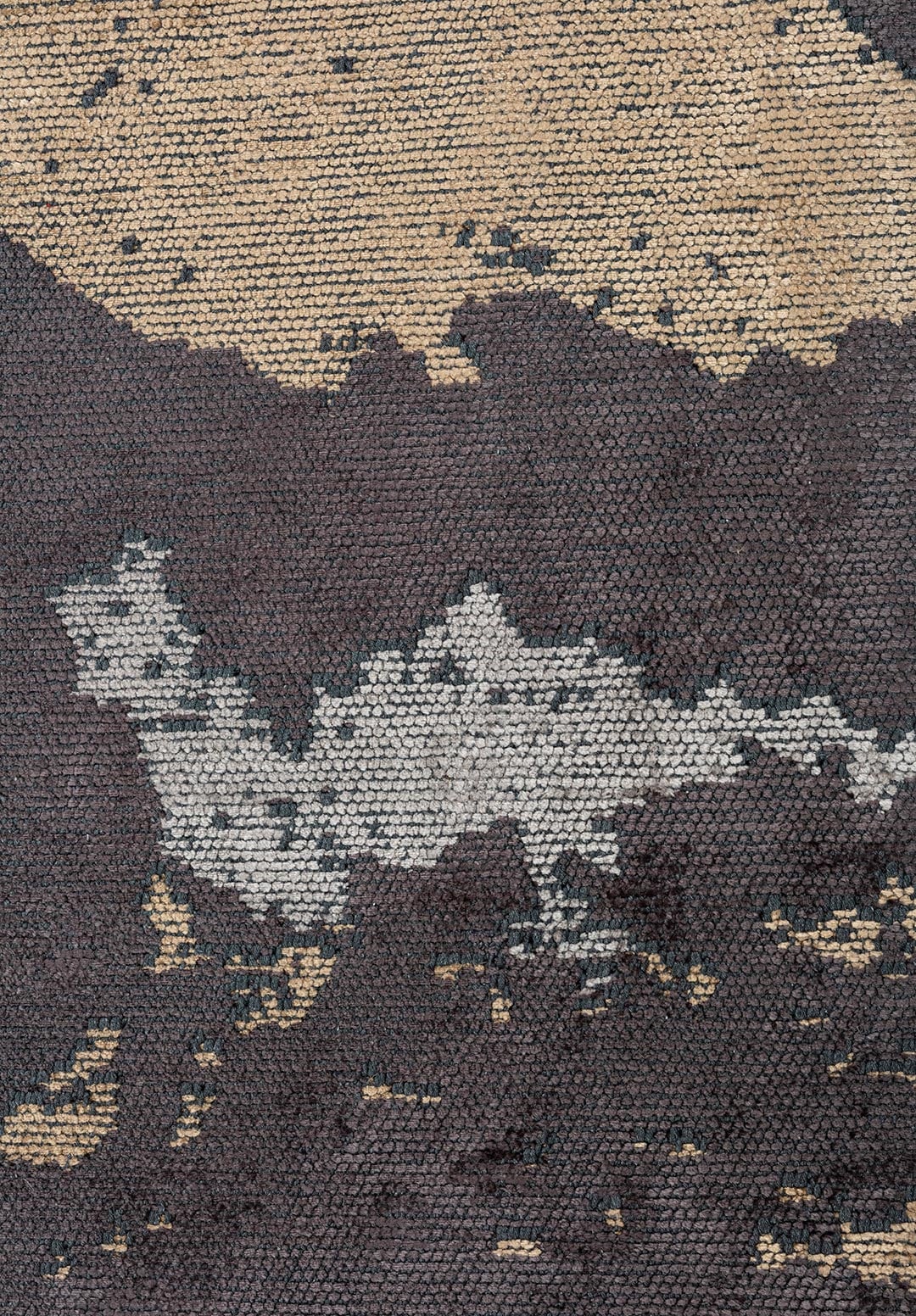 GRANADA DARK BEIGE - LIGHT GREY - CHARCOAL RUG
