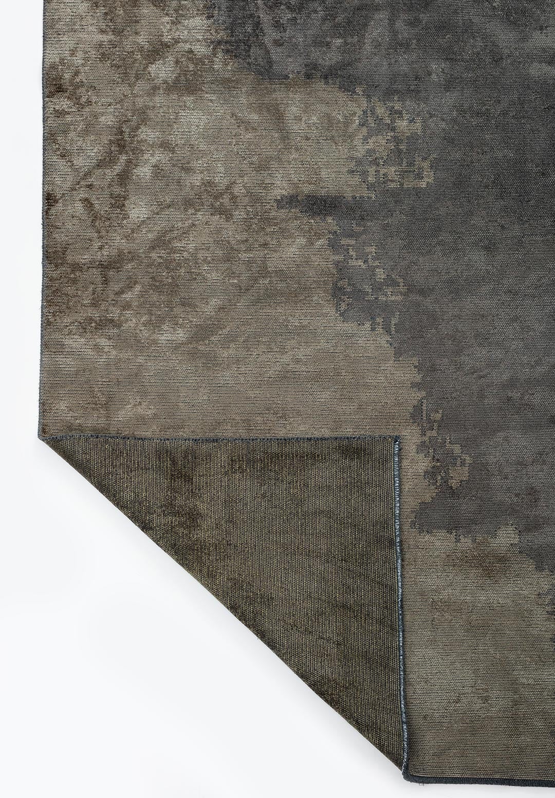 MONACO ANTHRACITE - GREEN - KHAKI RUG