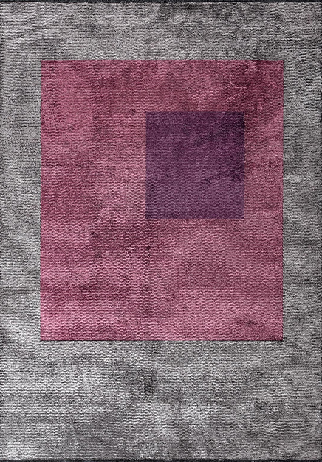 LYON PURPLE - PINK - LIGHT GREY RUG - 1