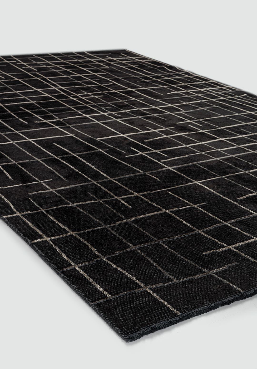 BROOKLYN ANTHRACITE - BLACK - BEIGE RUG