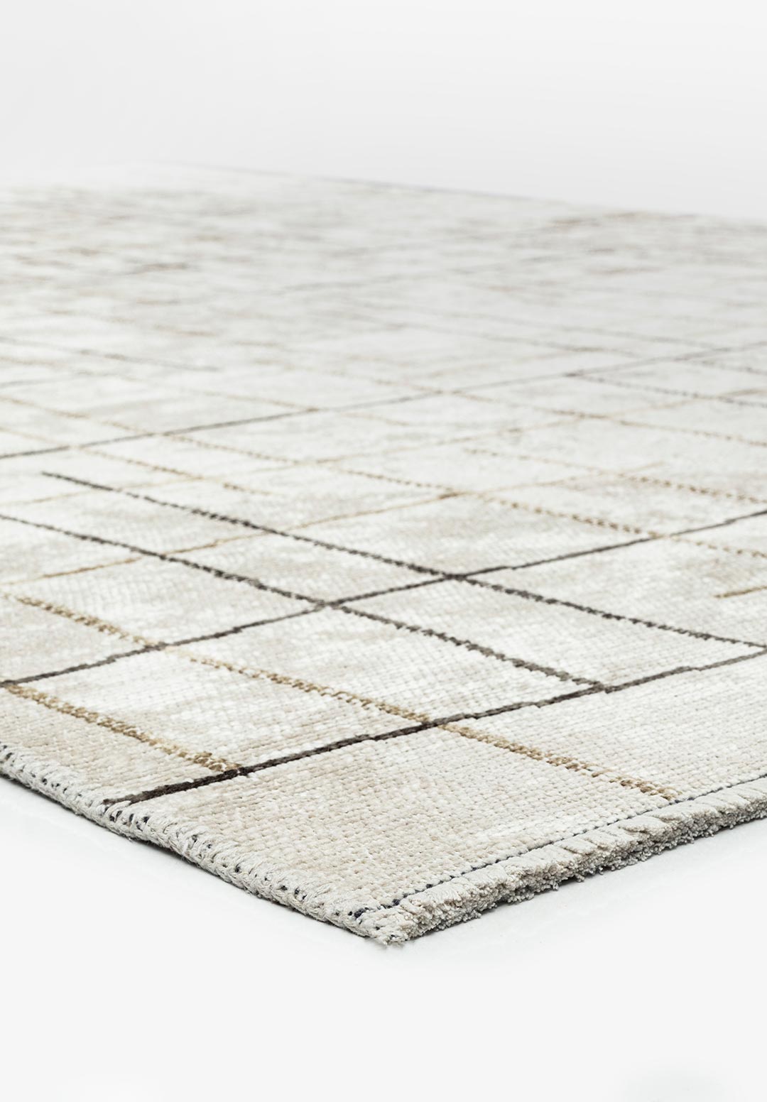 BROOKLYN ANTHRACITE - ECRU - BEIGE RUG