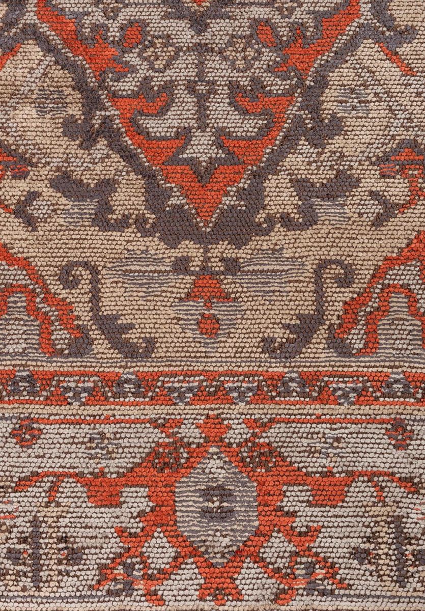 CITADEL BEIGE - ICE BLUE - DARK TERRA - CHARCOAL RUG