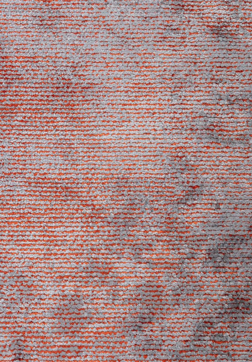 HAZE BLUE - RUST RUG