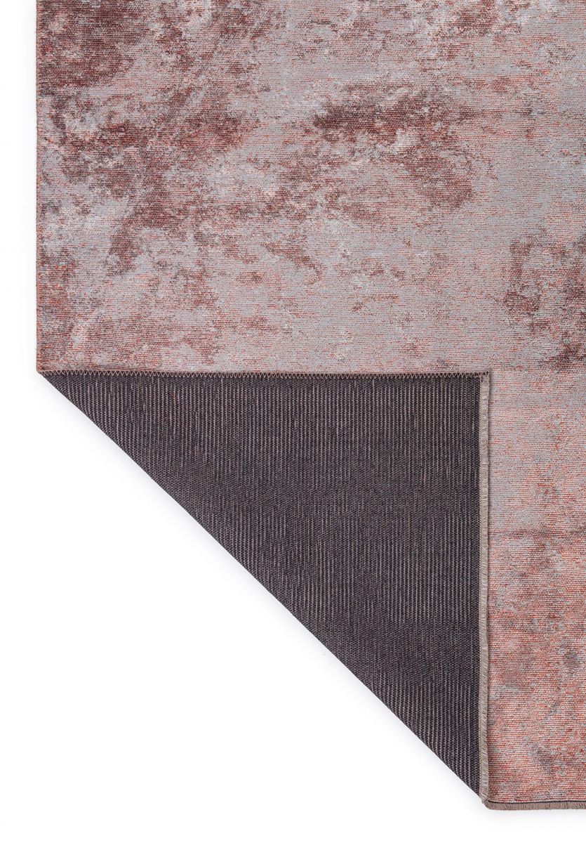 HAZE BLUE - RUST RUG