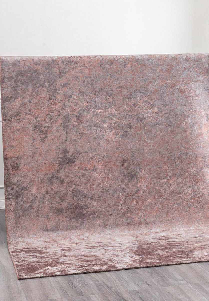 HAZE BLUE - RUST RUG