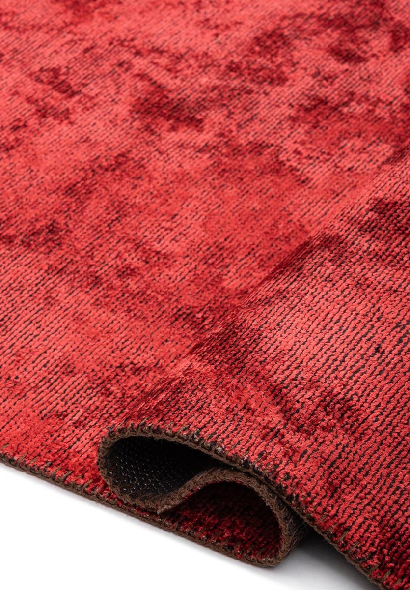 COAST RED - BLACK RUG