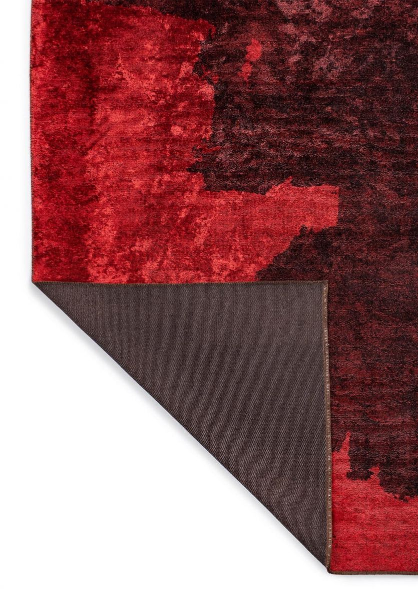 COAST RED - BLACK RUG