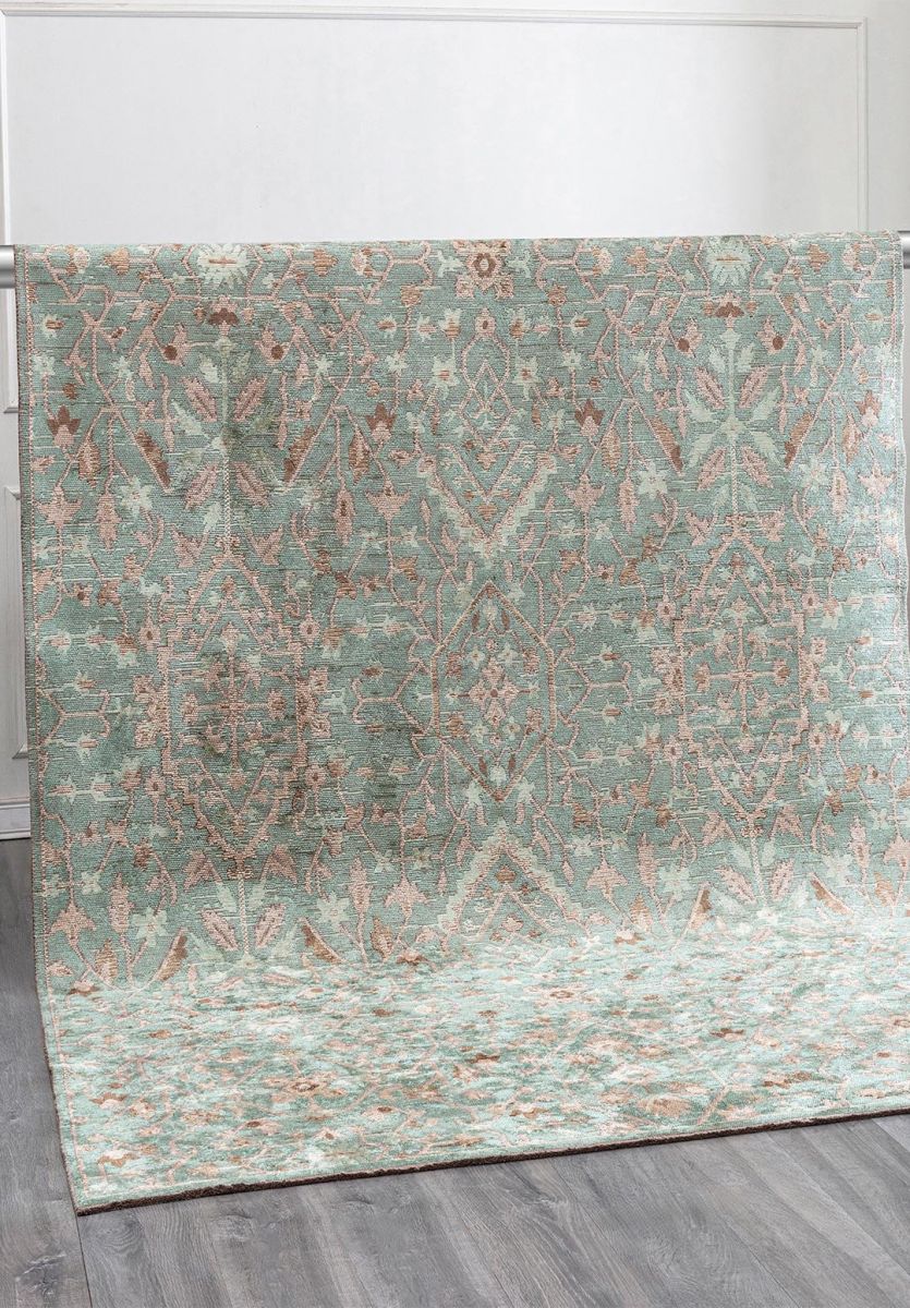 FLEUR MINK - CREAM - RIVER GREEN RUG
