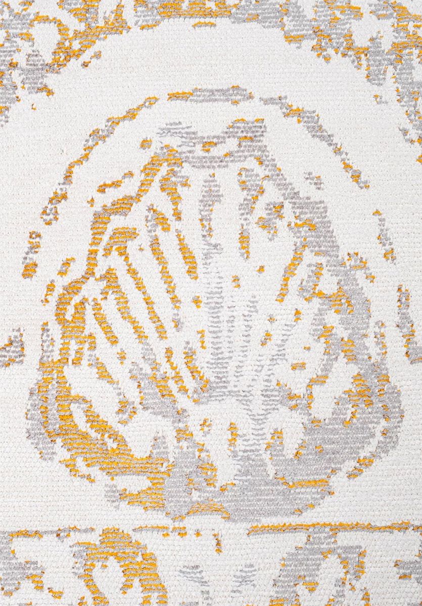 ARCADE GREY - MUSTARD - ECRU RUG