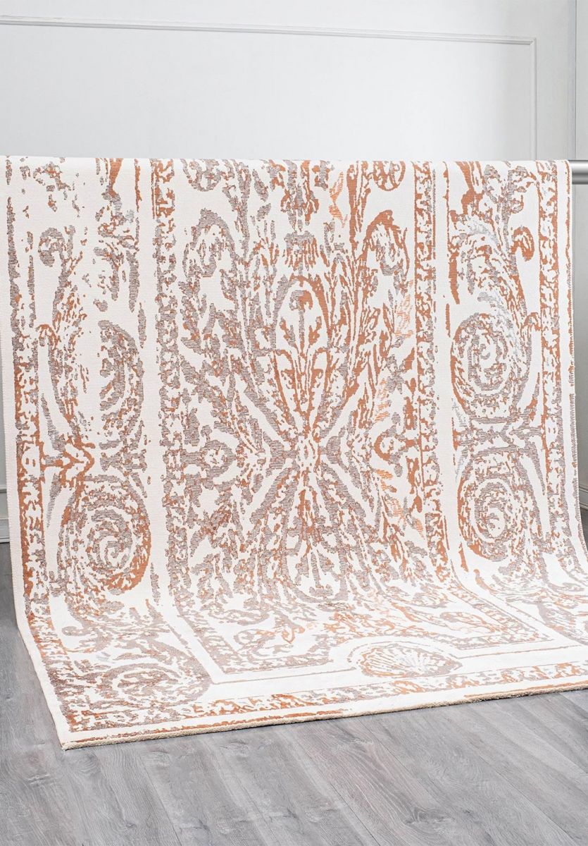 ARCADE DARK GREY - TERRA - ECRU RUG