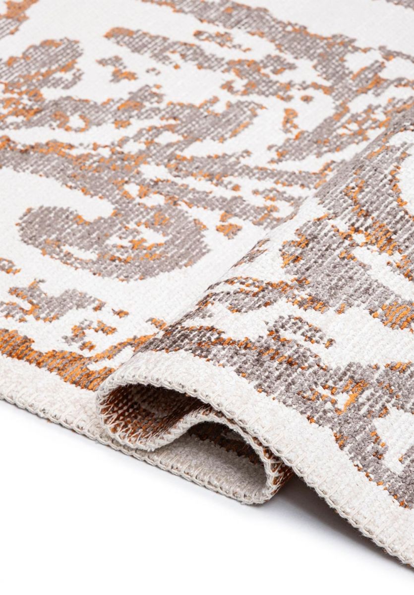 ARCADE DARK GREY - TERRA - ECRU RUG